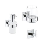 Комплект аксесуарів для раковини Grohe Start Cube, фото , зображення 2 | SNABZHENIE.com.ua