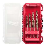 Набор сверл по металлу кобальтовых HSS-Co PACKOUT MILWAUKEE, DIN338, (8шт) (3-10мм), фото , изображение 2 | SNABZHENIE.com.ua