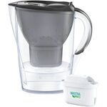 Фільтр-глечик Brita Marella XL Memo MXPro 3.5л (2л очищеної води) з фільтр-картриджем, сірий, фото , зображення 2 | SNABZHENIE.com.ua