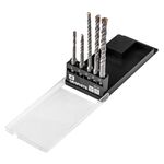 Набір свердел по бетону GRAPHITE SDS Plus 5x6x110мм, 6x8x10x160мм, кейс, 5шт, фото  | SNABZHENIE.com.ua