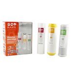 Комплект картриджів Raifil 1-2-3 Resin (вугілля+пом'якшення+поліпропілен), фото , изображение 2 | SNABZHENIE.com.ua