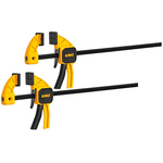 Струбцини M триггерні з максимальним зусиллям стиснення 63 кг, 2 шт DeWALT DWHT0-83158, фото , зображення 2 | SNABZHENIE.com.ua