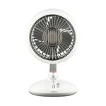 Вентилятор ARDESTO AviaFan FT-F3600W настільний, 12см, акумулятор, підсвічування, USB-A Type-C, білий, фото , изображение 3 | SNABZHENIE.com.ua