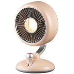 Вентилятор ARDESTO AviaFan FT-F3600BG настільний, 12см, акумулятор, підсвічування, USB-A Type-C, бежевий, фото  | SNABZHENIE.com.ua