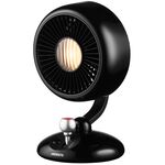 Вентилятор ARDESTO AviaFan FT-F3600BL настільний, 12см, акумулятор, підсвічування, USB-A Type-C, чорний, фото  | SNABZHENIE.com.ua