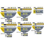 Шланг садовий 2Е AquaFlex Graphite Pro 1/2" 20м 4 шари 20бар -10…+60°C зрошувач 2 конектори адаптер, фото , зображення 3 | SNABZHENIE.com.ua