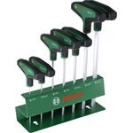 Викрутки шестигранні Bosch HEX 2-10мм Т-подібне руків'я набір 7шт, фото  | SNABZHENIE.com.ua