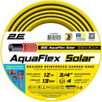 Шланг садовий 2Е AquaFlex Solar 3/4" 12м 4 шари 13бар -10+60°C, фото , изображение 2 | SNABZHENIE.com.ua