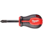 Викрутка магнитная MILWAUKEE с трехгранной рукояткой PH2x45, фото  | SNABZHENIE.com.ua
