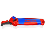 Ніж монтерський KNIPEX, вигнуте лезо, до 7мм, 0.065кг, фото  | SNABZHENIE.com.ua