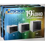 Шафа MIRSAN 19", 9U, SOHO, 535x400 мм, максимально 30 кг, сіра, фото  | SNABZHENIE.com.ua
