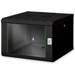 Шафа DIGITUS 19", 7U, Wall Mounting Unique, 600x600 мм, 60кг максимально, чорна, фото  | SNABZHENIE.com.ua