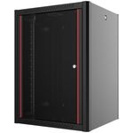 Шафа MIRSAN 19", 9U, WTN, 600x450 мм, максимально 100 кг, сіра, фото  | SNABZHENIE.com.ua