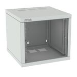 Шафа  ZPAS 19", 15U, Z-BOX, з змінними бічними стінками, 600х600 мм, максимально 100кг, сіра, фото , изображение 2 | SNABZHENIE.com.ua