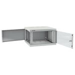 Шафа  ZPAS 19", 15U, Z-BOX, з змінними бічними стінками, 600х600 мм, максимально 100кг, сіра, фото , изображение 3 | SNABZHENIE.com.ua