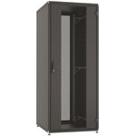 Шафа ZPAS 19", 42U, SZB IT, одностулкові передні та задні перфоровані двері, 800x1000 мм, максимально 1500кг, чорна, фото  | SNABZHENIE.com.ua