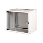 Шафа DIGITUS 19", 9U, SOHO PRO, скляні двері, 540x400 мм, 60кг максимально, сіра, фото  | SNABZHENIE.com.ua