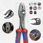 Кліщі KNIPEX TwinGrip, 0-22мм, 200мм, фото , изображение 3 | SNABZHENIE.com.ua