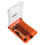 Біти Neo Tools, 1/4", бітотримач, прецизійні, CrV, набір 45шт, фото , изображение 2 | SNABZHENIE.com.ua