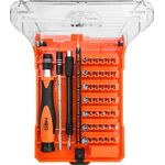 Біти Neo Tools, 1/4", бітотримач, прецизійні, CrV, набір 45шт, фото , изображение 3 | SNABZHENIE.com.ua