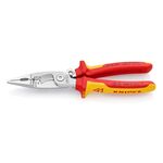 Кліщі багатофункціональні KNIPEX, діелектричні, для робіт під напругою 10000В, 200мм, фото , изображение 2 | SNABZHENIE.com.ua