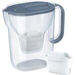 Фільтр-глечик Brita Style Essential XL MXPro 3.6л (2.3л очищеної води) + 3 картриджа сіро-блакитний, фото  | SNABZHENIE.com.ua