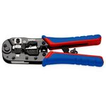 Кліщі обтискні KNIPEX Western, для обтиску штекерів 190мм фосфатовані 0.345кг, фото  | SNABZHENIE.com.ua