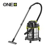 Пылесос аккумуляторный строительный RYOBI R18WDV-0 ONE+ (18л), фото , зображення 2 | SNABZHENIE.com.ua