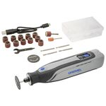 Шліфмашина шліфувально-гравірувальна Dremel 8150-20 7.2В 1х2А·год 5000-30000об/хв LED-світло ЗП 0.43кг, фото  | SNABZHENIE.com.ua