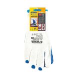 Перчатки стекольщика MASTERTOOL хлопчатобумажні з латексним покриттям долоні 10 90-95 г сині 83-0602, фото , зображення 2 | SNABZHENIE.com.ua