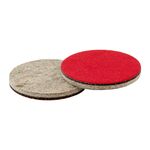 Полировочный круг MASTERTOOL жесткий войлок 100 мм, 6 мм, 5 шт., фото , изображение 3 | SNABZHENIE.com.ua