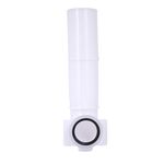 Угловая трубка смыва Qtap 82х74х262 мм White для инсталляции Standard QTSTD167W49807, фото , изображение 2 | SNABZHENIE.com.ua