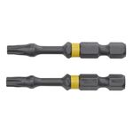 Набір біт DeWALT, ударні, IMPACT TORSION, Torx, Т25, L = 50 мм, 2 шт (DT70534T), фото , зображення 2 | SNABZHENIE.com.ua
