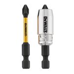 Набір біт і насадок DeWALT IMPACT TORSION, ударні, Ph2, L = 50 мм, магнітний тримач шурупів, 3 шт (DT70536T), фото , зображення 2 | SNABZHENIE.com.ua