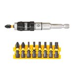 Набір біт DeWALT IMPACT TORSION, ударні, Torx, Philips, Pozidriv, L = 25 мм - Ph2, Pz2, Т10, Т15, Т20, T25, Т30, шарнірний тримач насадок, 10 шт (DT70578T), фото , зображення 2 | SNABZHENIE.com.ua