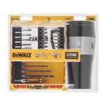 Набір біт і свердл DeWALT Phillips, Pozidriv, Torx, L = 25, 50 мм, 25 шт, термокружка, кейс ToughCase (DT70707), фото , зображення 3 | SNABZHENIE.com.ua