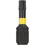 Набір біт DeWALT, ударні, IMPACT TORSION, Torx, Т25, L = 25 мм, 5 шт (DT7382T), фото , зображення 3 | SNABZHENIE.com.ua