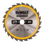 Диск пильний DeWALT 235 x 30 мм, 24 зуба, кут заточки 20 градусів, геометрія зуба WZ/ATB, швидкий різ (DT1954), фото  | SNABZHENIE.com.ua