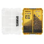 Набор сверл по металлу DeWALT Black & Gold, 21 шт, кейс ToughCase, фото , изображение 2 | SNABZHENIE.com.ua