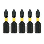 Набір біт DеWALT, ударні, IMPACT TORSION EXTREME, Philips, Ph2, L = 25 мм, 5 шт (DT7994T), фото , зображення 3 | SNABZHENIE.com.ua