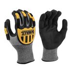 Перчатки универсальные, противоразрезные, с защитой от удара DeWALT DPG815L, фото  | SNABZHENIE.com.ua
