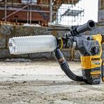 Система пилеудалення DeWALT для перфораторів SDS-Plus та шуруповертів з функцією удару (DWH201D), фото , зображення 3 | SNABZHENIE.com.ua