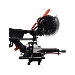 Пила торцовочна по дереву з лазером і протяжкою YATO P = 1,8 кВт, диск 305 / 30 мм, глибина різу 90° / 45°, 105 / 60 мм (YT-82175), фото  | SNABZHENIE.com.ua