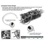 Шкала доворотна з магнітним кріпленням TOPTUL (JDAW1601), фото , зображення 2 | SNABZHENIE.com.ua