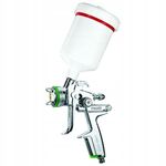 Краскопульт пневматичний HVLP верхній пластиковий бачок 600 мл, форсунка 1,8 мм (H-3000 1.8) ITALCO H-3003 1.8 (H-3003-1.8), фото , зображення 2 | SNABZHENIE.com.ua