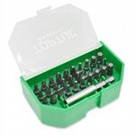 Набір біт 1/4 SL; PH; PZ; TORX; HEX + магнітний тримач 31 од. TOPTUL (GAAW3101), фото , зображення 3 | SNABZHENIE.com.ua