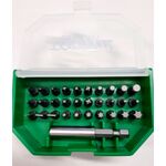 Набір біт 1/4 SL; PH; PZ; TORX; HEX + магнітний тримач 31 од. TOPTUL (GAAW3101), фото , зображення 2 | SNABZHENIE.com.ua