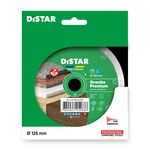 Круг алмазний ріжучий DISTAR Granite Premium 125 x 1,5 x 8 x 22,23 (1A1R) (11315061010), фото , зображення 2 | SNABZHENIE.com.ua
