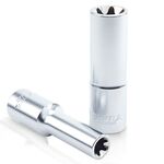 Длинная торцевая головка 1/4 E8 TOPTUL (BAEH0808), фото , изображение 2 | SNABZHENIE.com.ua