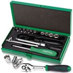 Набор инструментов 1/4" 17 ед. TOPTUL (GCAD1701), фото , изображение 2 | SNABZHENIE.com.ua